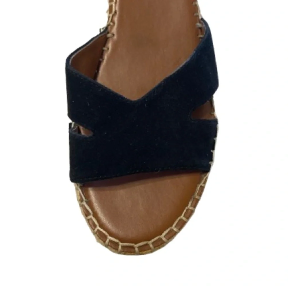 Franco Sarto Black and Brown Espadrilles